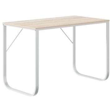 Vidaxl Računalniška miza 110x60x73 cm iverna plošča