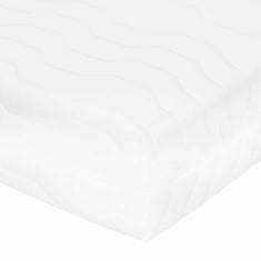 Vidaxl Vzmetnica 80x200 cm 7-conska žepne vzmeti 20 cm H3