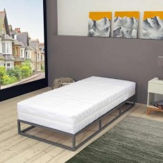 Vidaxl Vzmetnica 90x200 cm 7-conska žepne vzmeti 20 cm H3