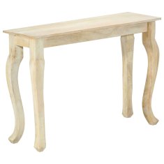 Vidaxl Konzolna mizica 110x35x77 cm masivni mangov les