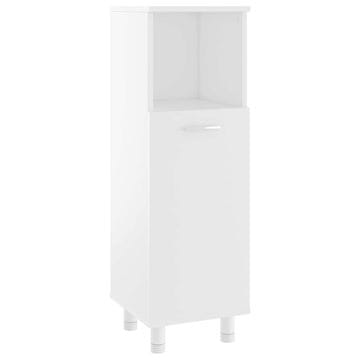Vidaxl Kopalniška omarica 30x30x95 cm iverna plošča