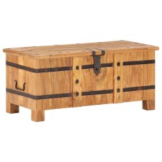 Vidaxl Skrinja 90x40x40 cm trden akacijev les