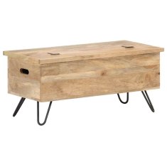 Vidaxl Skrinja 90x40x45 cm trden mangov les