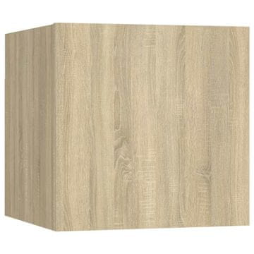 Vidaxl Nočna omarica sonoma hrast 30,5x30x30 cm iverna plošča