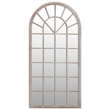 Vidaxl Ogledalo 90x45 cm železno za notranjo uporabo