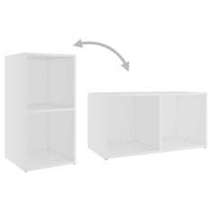 Vidaxl TV omarice 2 kosa bele 72x35x36,5 cm iverna plošča