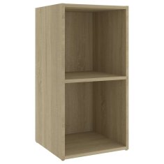 Vidaxl TV omarice 4 kosi sonoma hrast 72x35x36,5 cm iverna plošča