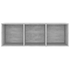 Vidaxl TV omarice 3 kosi betonsko sive 107x35x37 cm iverna plošča