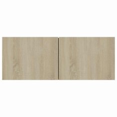Vidaxl TV omarice 4 kosi sonoma hrast 80x30x30 cm inženirski les
