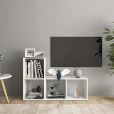 Vidaxl TV omarice 2 kosa bele 72x35x36,5 cm iverna plošča