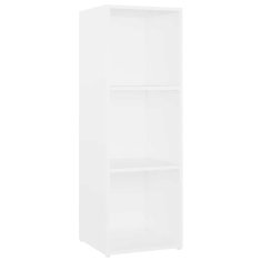 Vidaxl TV omarice 2 kosa bele 107x35x37 cm iverna plošča