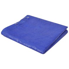 Vidaxl Pokrivalo za bazen PE pravokotno 2 kosa 90 g/m² 394x207 cm
