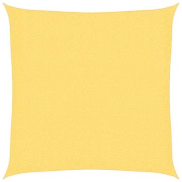Vidaxl Senčno jadro 160 g/m² bež 3x3 m HDPE