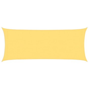 Vidaxl Senčno jadro 160 g/m² bež 2x4,5 m HDPE