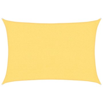 Vidaxl Senčno jadro 160 g/m² bež 2,5x3,5 m HDPE