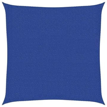 Vidaxl Senčno jadro 160 g/m² modro 2,5x2,5 m HDPE