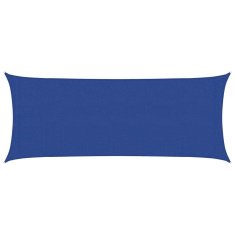 Vidaxl Senčno jadro 160 g/m² modro 2x4,5 m HDPE