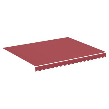 Vidaxl Nadomestno blago za tendo bordo rdeče 300x250 cm poliester