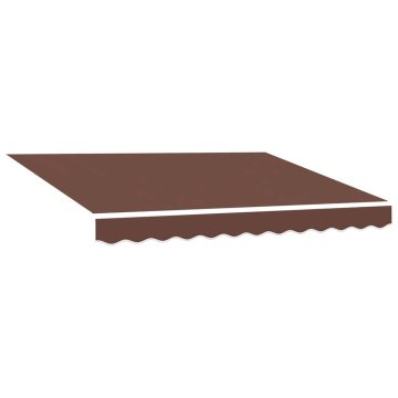 Vidaxl Nadomestno blago za tendo rjavo 300x250 cm poliester