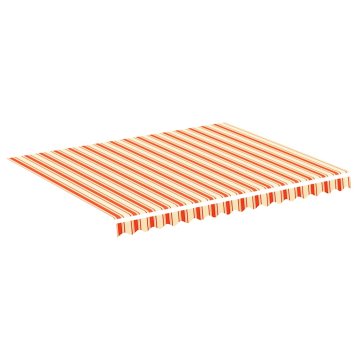 Vidaxl Nadomestno blago za tendo rumeno in oranžno 300x250 cm poliester