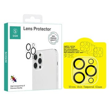 Sign Zaščita leč iz kaljenega stekla za iPhone 13 Pro & iPhone 13 Pro Max