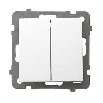 COS.PEL AS belo - dvojno stopniščno stikalo ŁP-10G/m/00