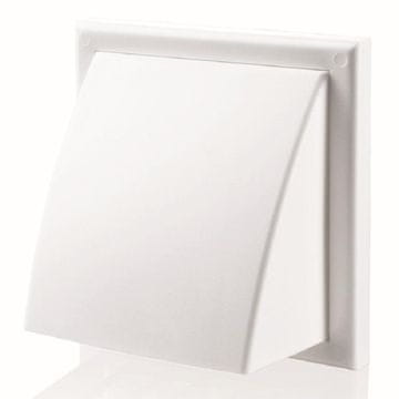 GR Izpušna prezračevalna rešetka z nepovratnim ventilom WP MV 102 VK WH