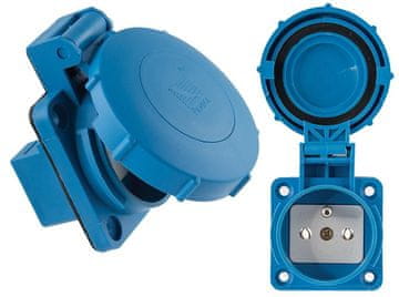 Pawbol Vtičnica za ploščo 16A 250V IP67