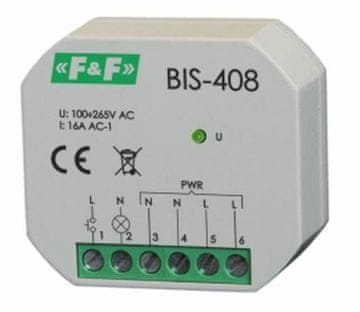 FF BIS-408 LED vklopno-izklopni bistabilni rele