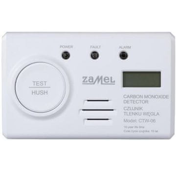 Zamel Detektor ogljikovega monoksida z vgrajeno baterijo CTW-06