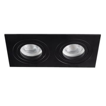 Kanlux Kvadratna aluminijasta svetilka SEIDY CT-DTL250-B/M