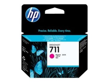 Originalna kartuša s črnilom HP 711, magenta, standardna kapaciteta 29 ml, 1 kos