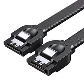 Ugreen Podatkovni kabel UGREEN SATA 3, 0,5 m - črn