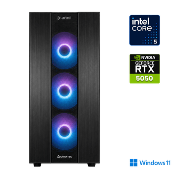Anni Gamer Optimal računalnik, Intel Core i5-14400F, 16GB, SSD1TB, RTX 5050, W11H