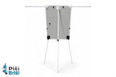 FlipChart 100x70cm Telescopic na treh nogah + Starter pribor FP402X