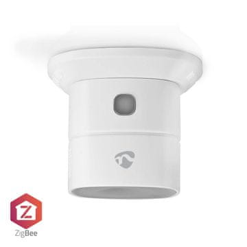 Nedis Detektor CO SmartLife | Zigbee 3.0 | Baterijsko napajanje | Življenjska doba senzorja 10 let | EN 50291 | Testni gumb | 85 dB | Bel