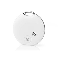 Nedis Iskalnik ključev SmartLife | Bluetooth 4.0 | Baterija CR2032 priložena | Baterija do 1 leta | Bel | 1 kos