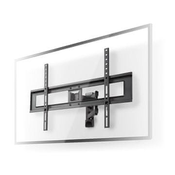 Nedis Nagibni in vrtljivi TV-nosilec | 37–70″ | Do 25 kg | Odmik 79–427 mm | 3 zglobi | ABS/jeklo | Črn