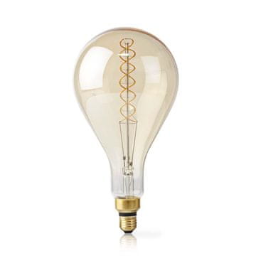 Nedis LED svetilka E27 | A160 | 5 W | 280 lm | 2000 K | Dimbar | Varm Vit | Retrostil | 1 st.
