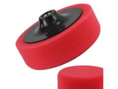 MAR-POL Penasti polirni disk rdeč, debeline 150 mm, z nosilnim navojem M14 M07912