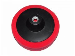 MAR-POL Penasti polirni disk rdeč, debeline 150 mm, z nosilnim navojem M14 M07912
