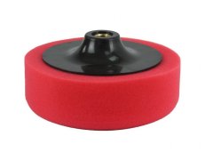 MAR-POL Penasti polirni disk rdeč, debeline 150 mm, z nosilnim navojem M14 M07912