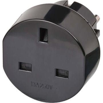 Nedis Rese Adapter GB-till-Europa Earthed