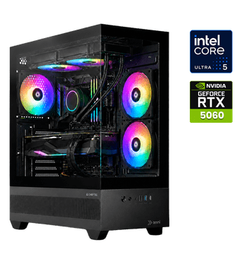 Anni Gamer Advanced računalnik, Intel Core Ultra 5 225F, 16GB, SSD1TB, RTX 5060, FreeDOS