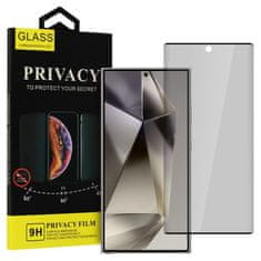 MG Privacy Glass zaščitno steklo za Samsung Galaxy S24 Ultra, črno
