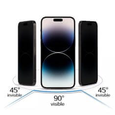 MG Privacy Glass zaščitno steklo za Samsung Galaxy S24 Ultra, črno