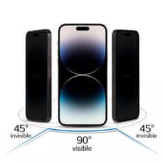 MG Privacy Glass zaščitno steklo za iPhone 17, črno
