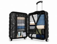 Aga Travel Komplet potovalnih kovčkov MR4650 Črna