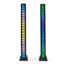 Nedis Igralna luč | RGB | Baterijski pogon | Uporaba za: Računalnik / Namizni | Črna