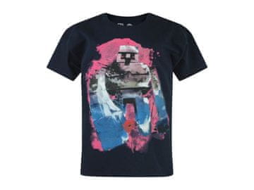 E plus M Moška bombažna majica s potiskom Minecraft Golem XL (ekstra velika)